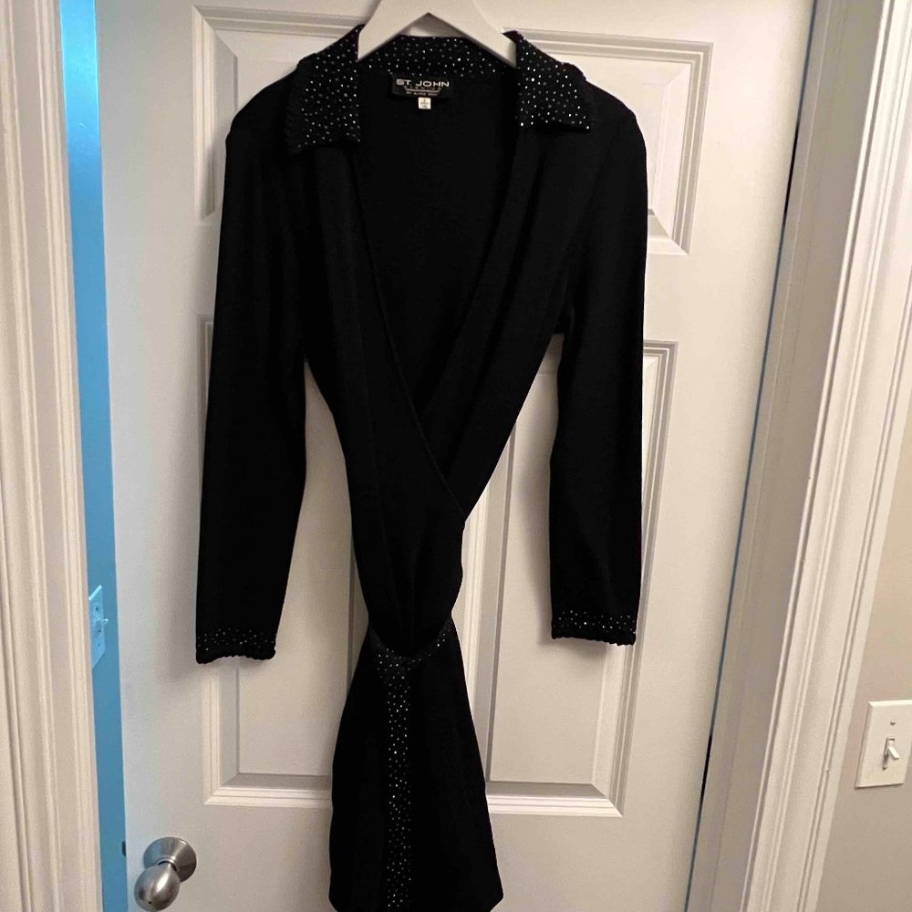 St. John Evening Wrap Sweater